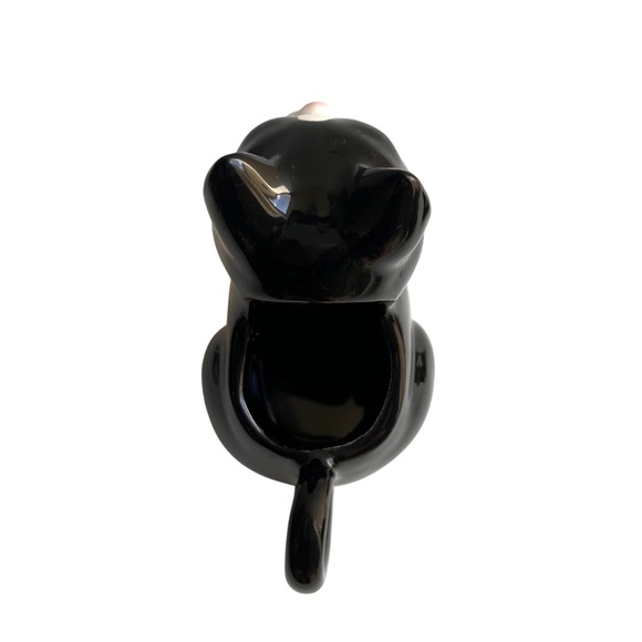 Vintage Lefton Ceramic Tuxedo Kitty Cat Creamer - Picture 9 of 10